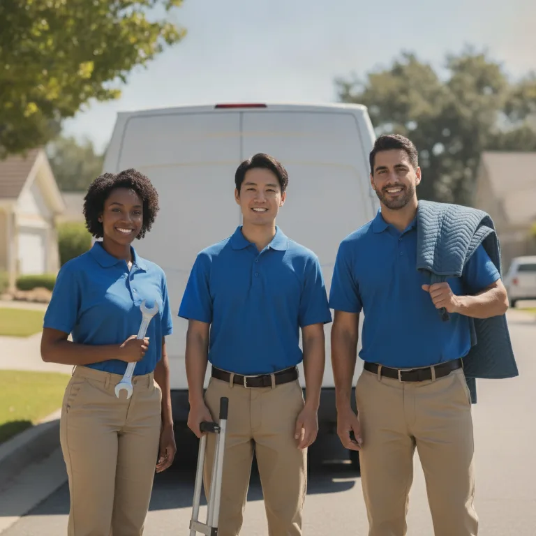 Moving Company team in Hunts Cross
